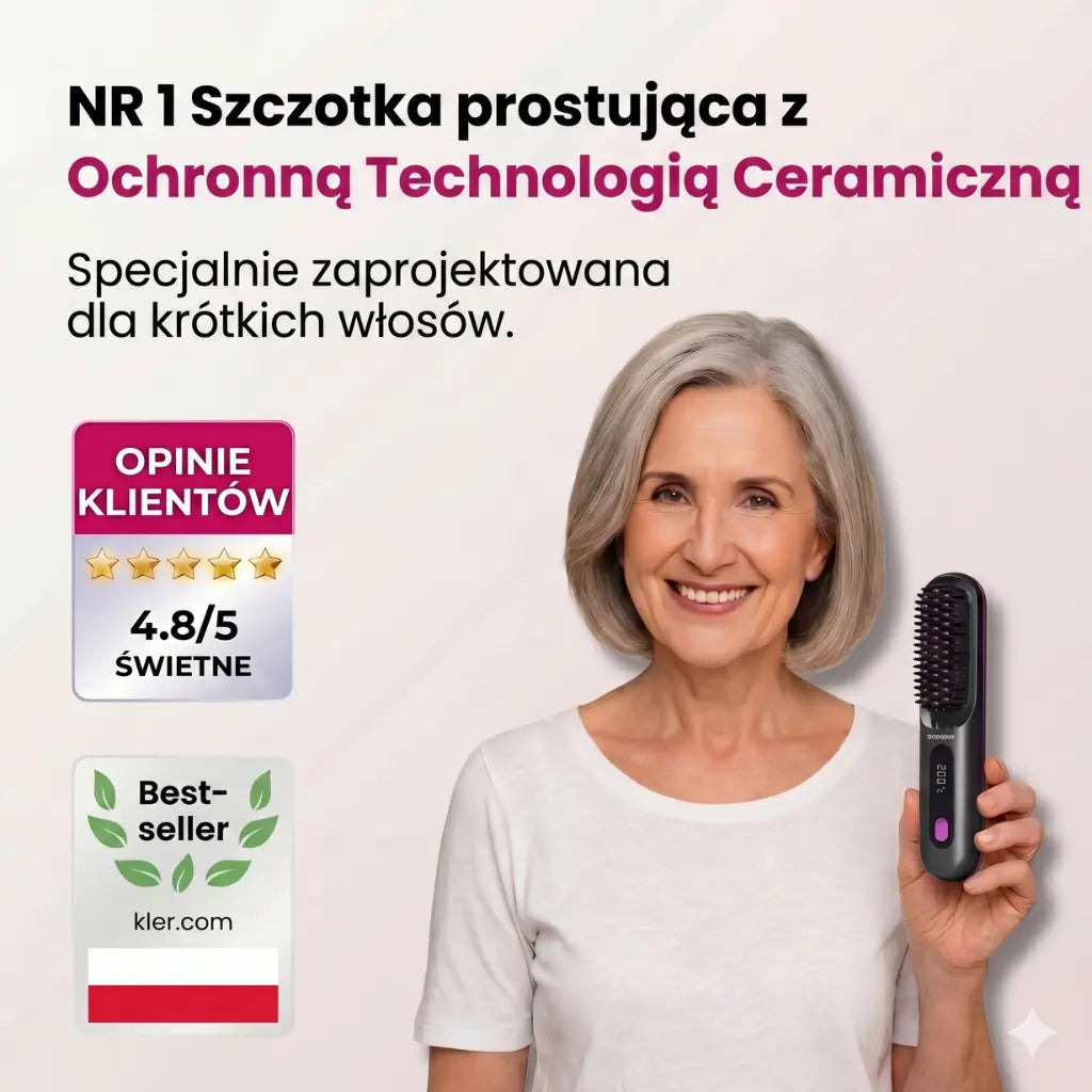 Tokler szczotka do krótkich włosów