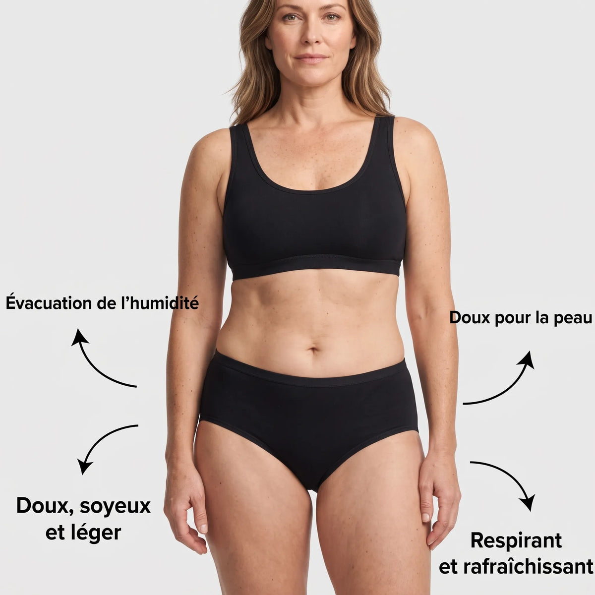 Culotte en bambou ultra-douce et respirante – Taille basse