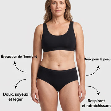 Culotte en bambou ultra-douce et respirante – Taille basse