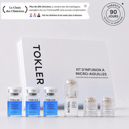 Le système de repousse capillaire par infusion de peptides le plus puissant