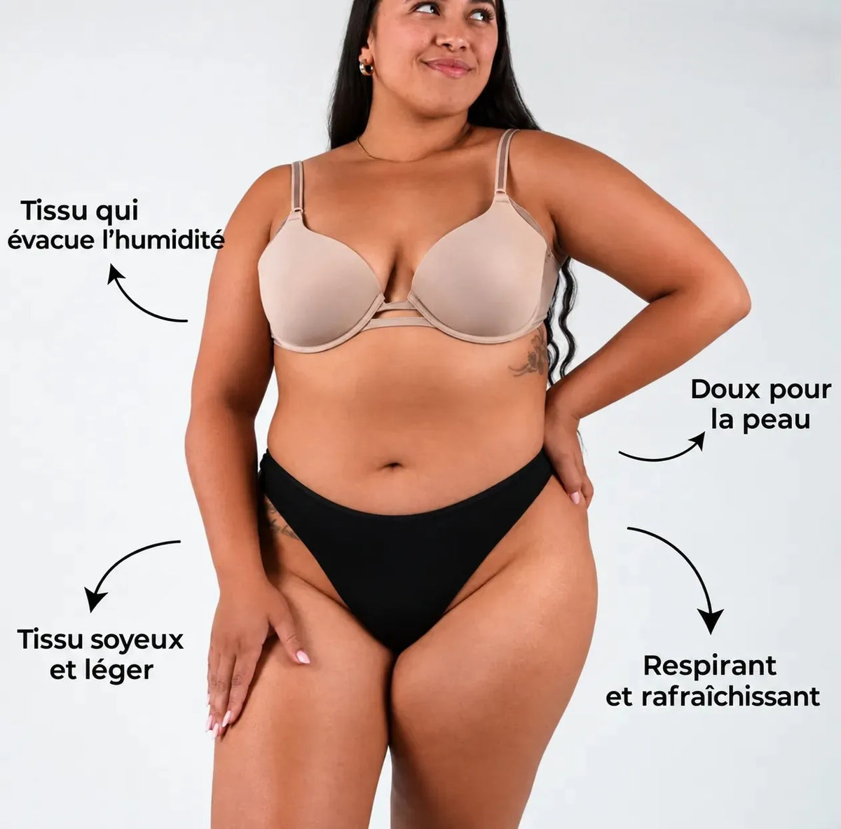 Culotte en bambou ultra-douce et respirante – String