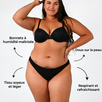 Culotte en bambou ultra-douce et respirante – Bikini classique