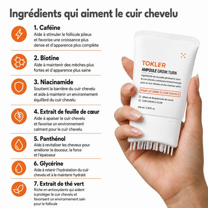 Le sérum de croissance capillaire n°1 en Corée